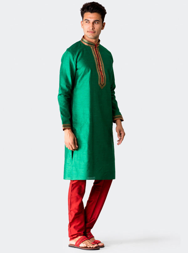 Green Kurta Set