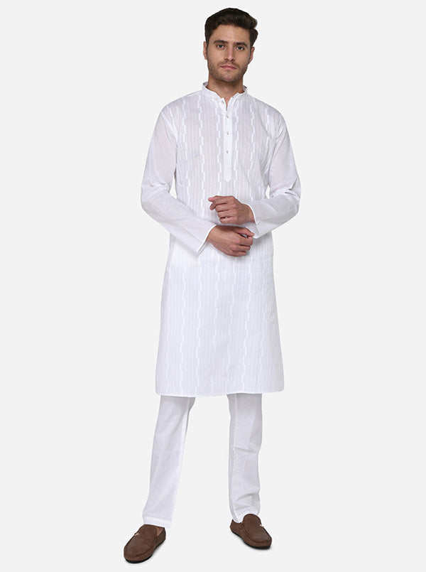 White Kurta Set | Azania