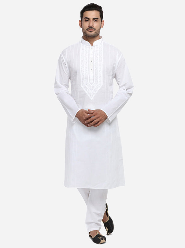 White Kurta Set | Azania