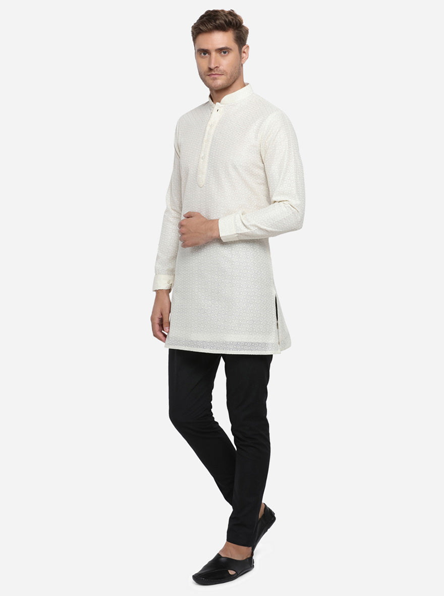 Off-White Kurta | Azania