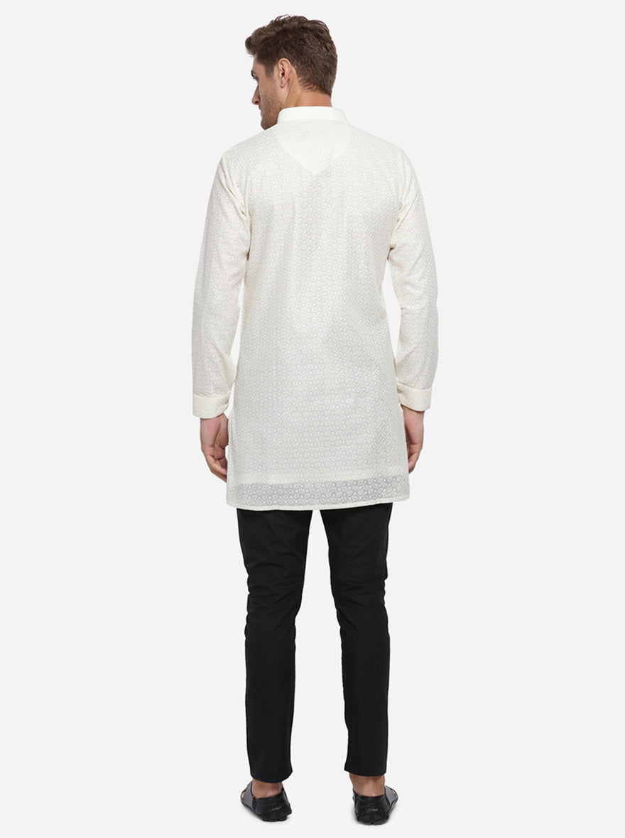 Off-White Kurta | Azania