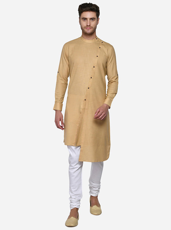 Light Khaki Kurta Set | Azania