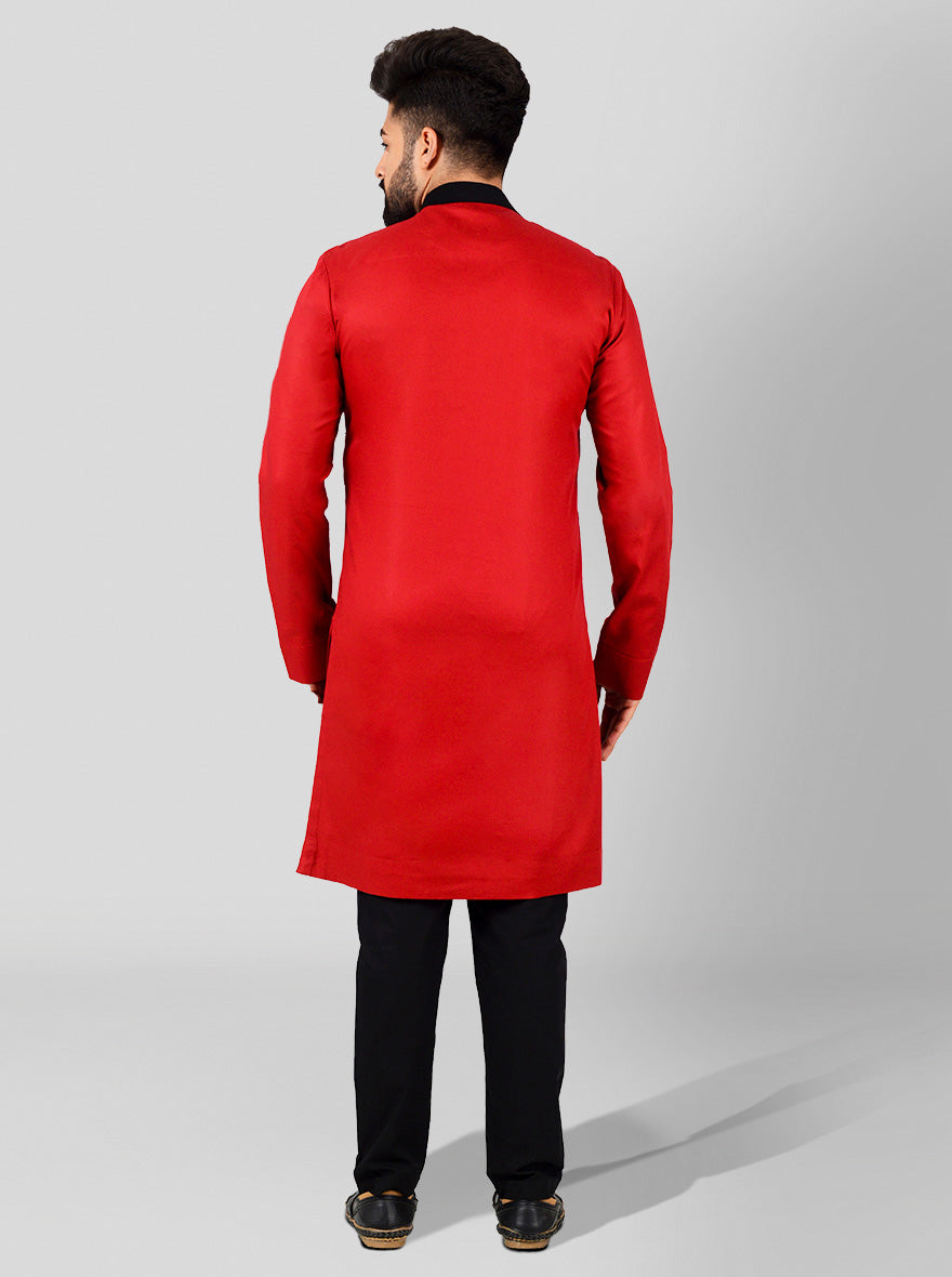 Red Kurta | Azania