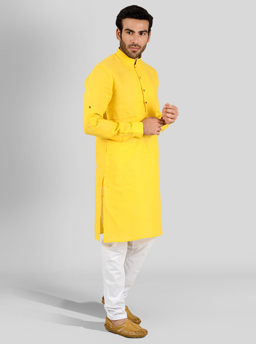 Yellow Kurta Set | Azania