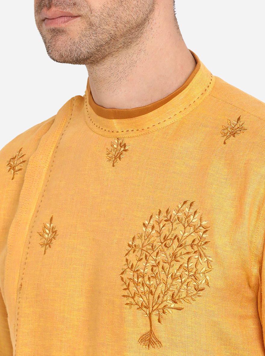 Golden Kurta | Azania