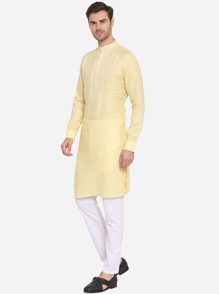 Yellow Kurta | Azania