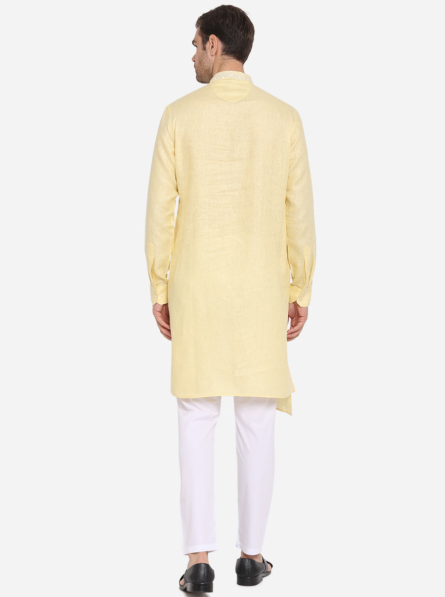 Yellow Kurta | Azania