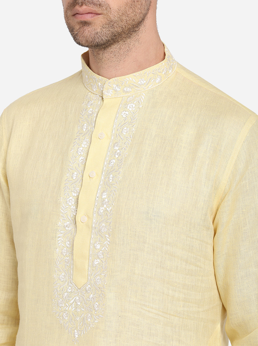 Yellow Kurta | Azania