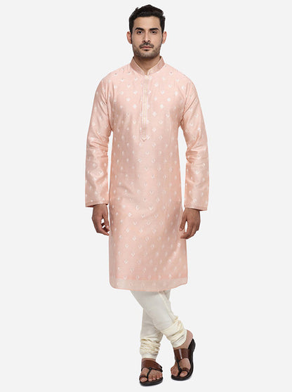 Peach Kurta Set | Azania