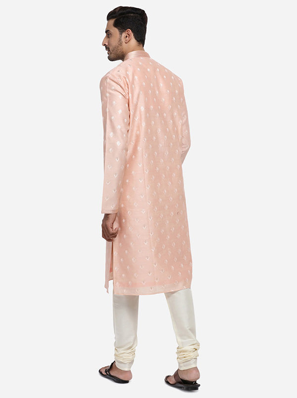 Peach Kurta Set | Azania