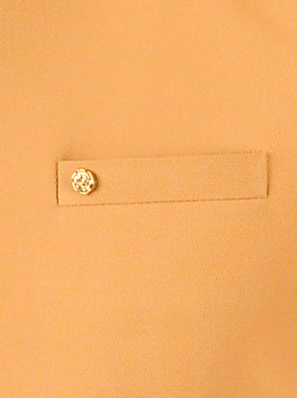 Khaki Bandhgala Jacket | Greenfibre