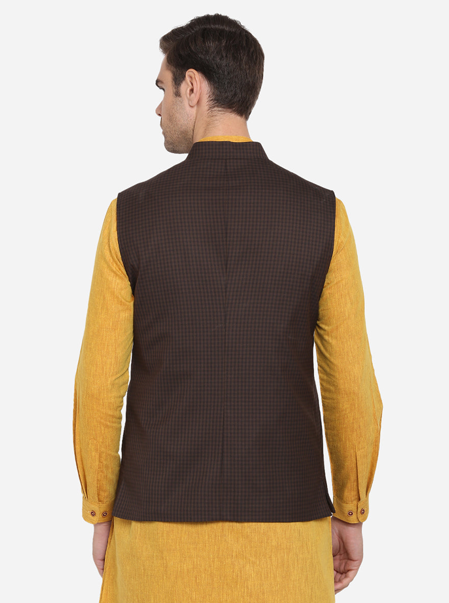 Coffee Brown Modi Jacket | JadeBlue