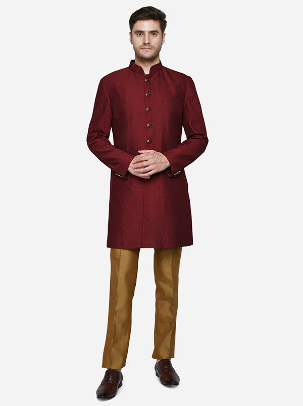 Maroon Indowestern | Azania