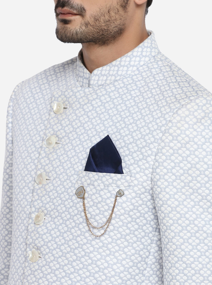 Powder Blue Jodhpuri Suit | JadeBlue