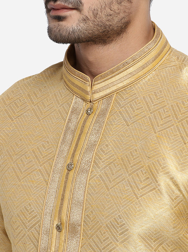 Golden Kurta Set | Azania