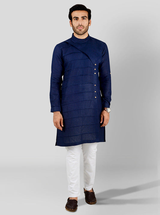 Navy Blue Kurta | Azania