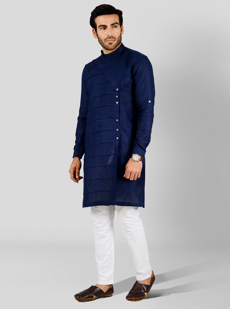 Navy Blue Kurta | Azania