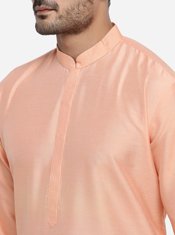 Light Peach Kurta Set | Azania