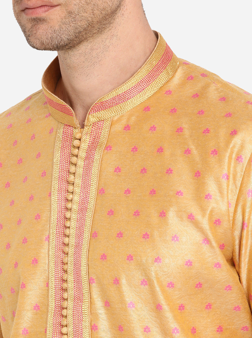 Mustard Yellow Kurta Set | Azania