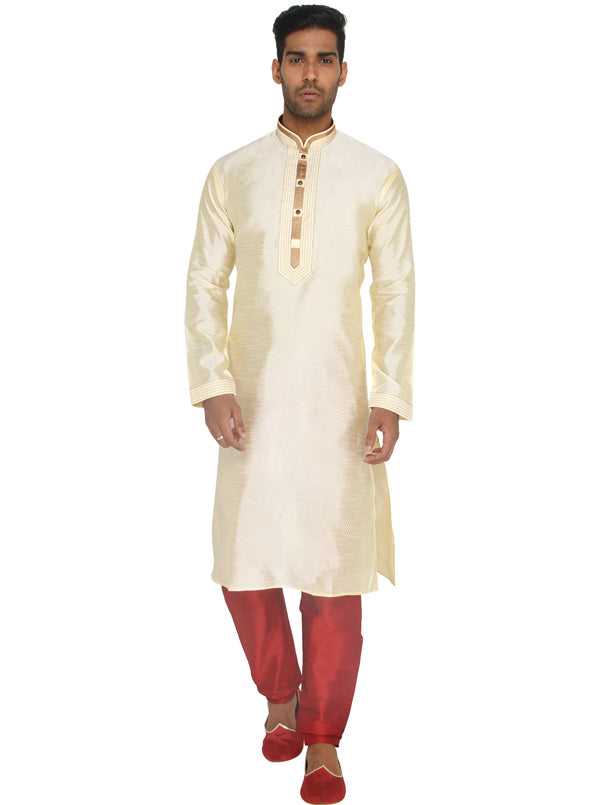 Cream Kurta Set