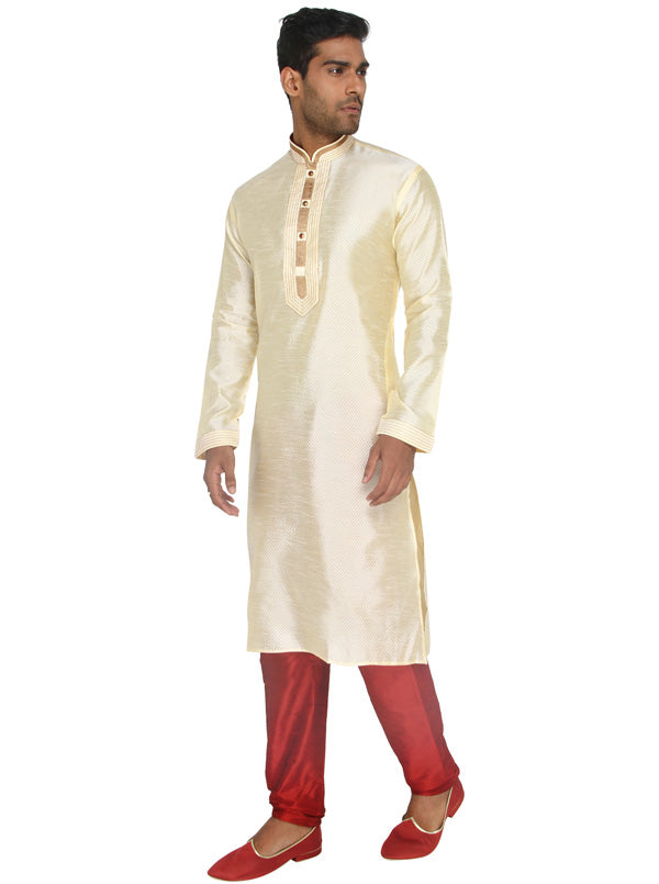 Cream Kurta Set