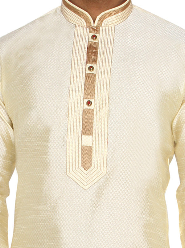 Cream Kurta Set