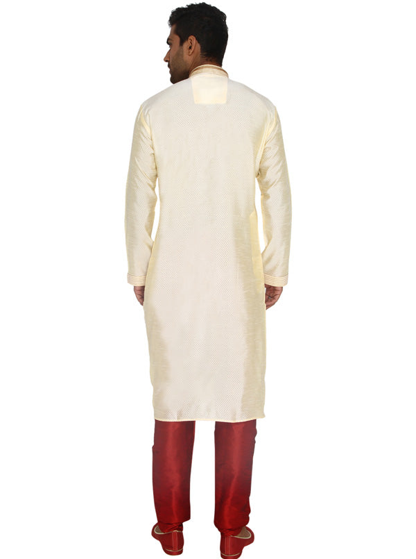 Cream Kurta Set