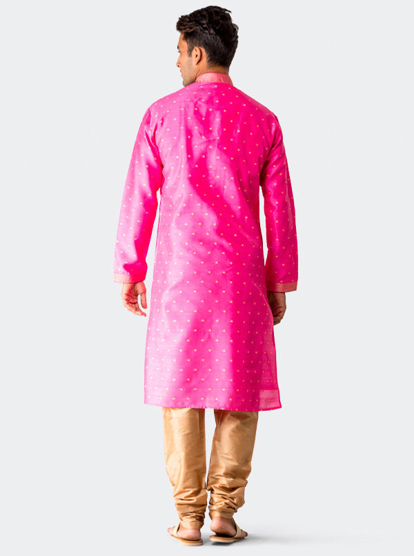 Bright Pink Kurta Set