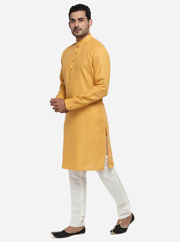 Yellow Kurta Set | Azania