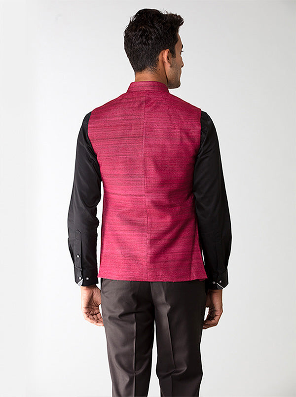 Magenta Pink Waistcoat