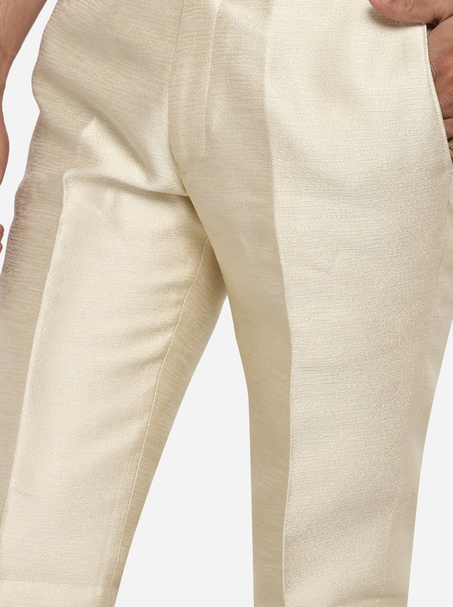 Light Golden Jodhpuri Suit | JadeBlue