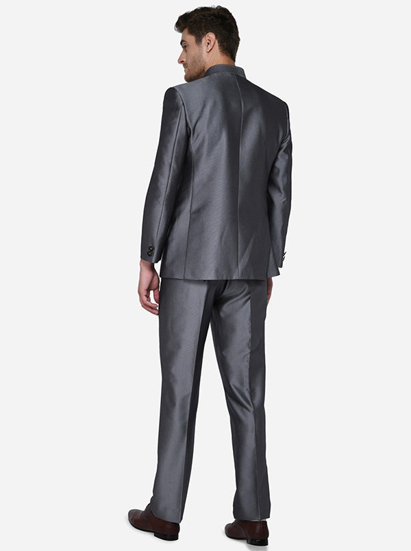 Grey Jodhpuri Suit | JadeBlue