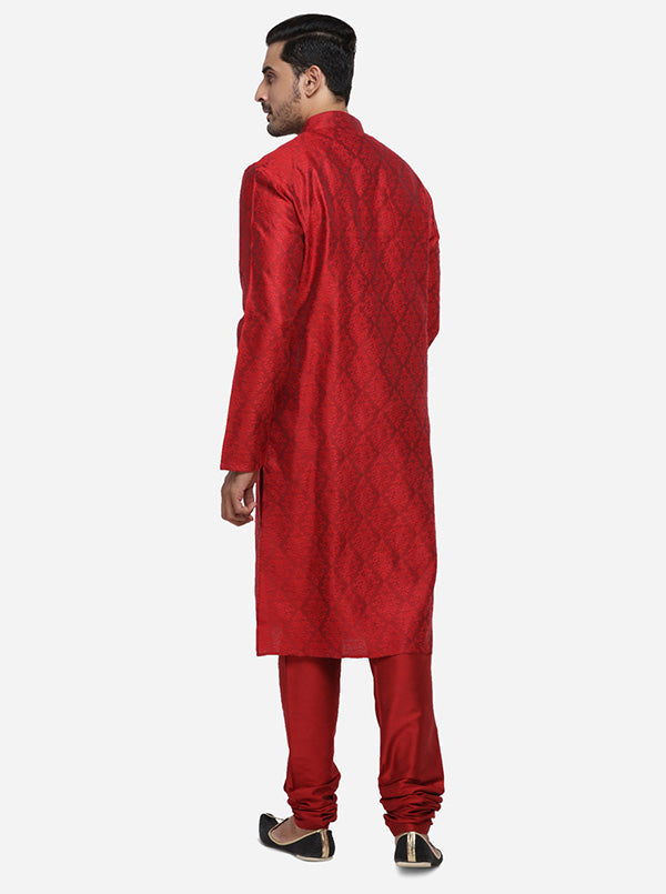 Maroon Kurta Set | Azania