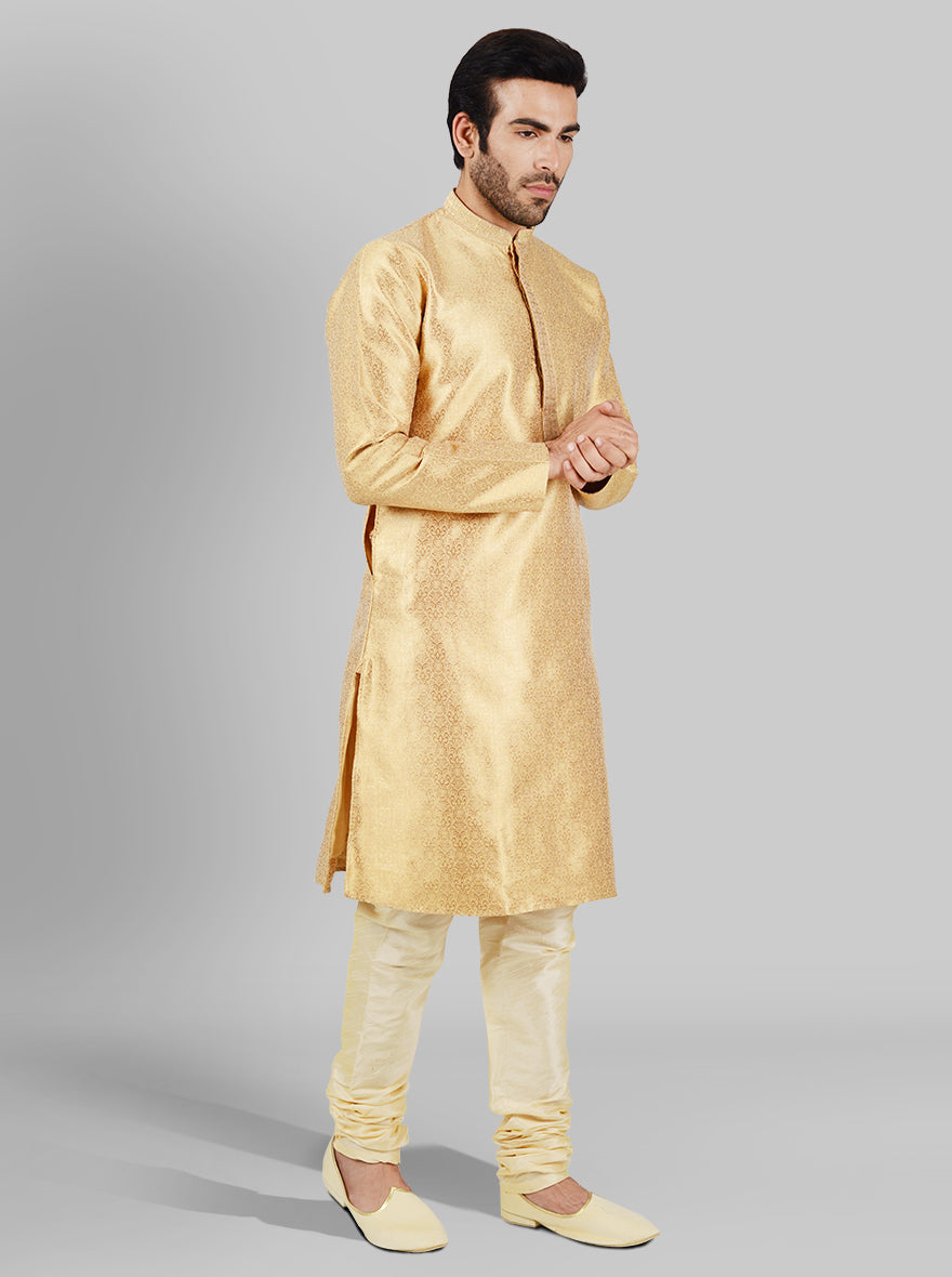 Golden Kurta Set | Azania