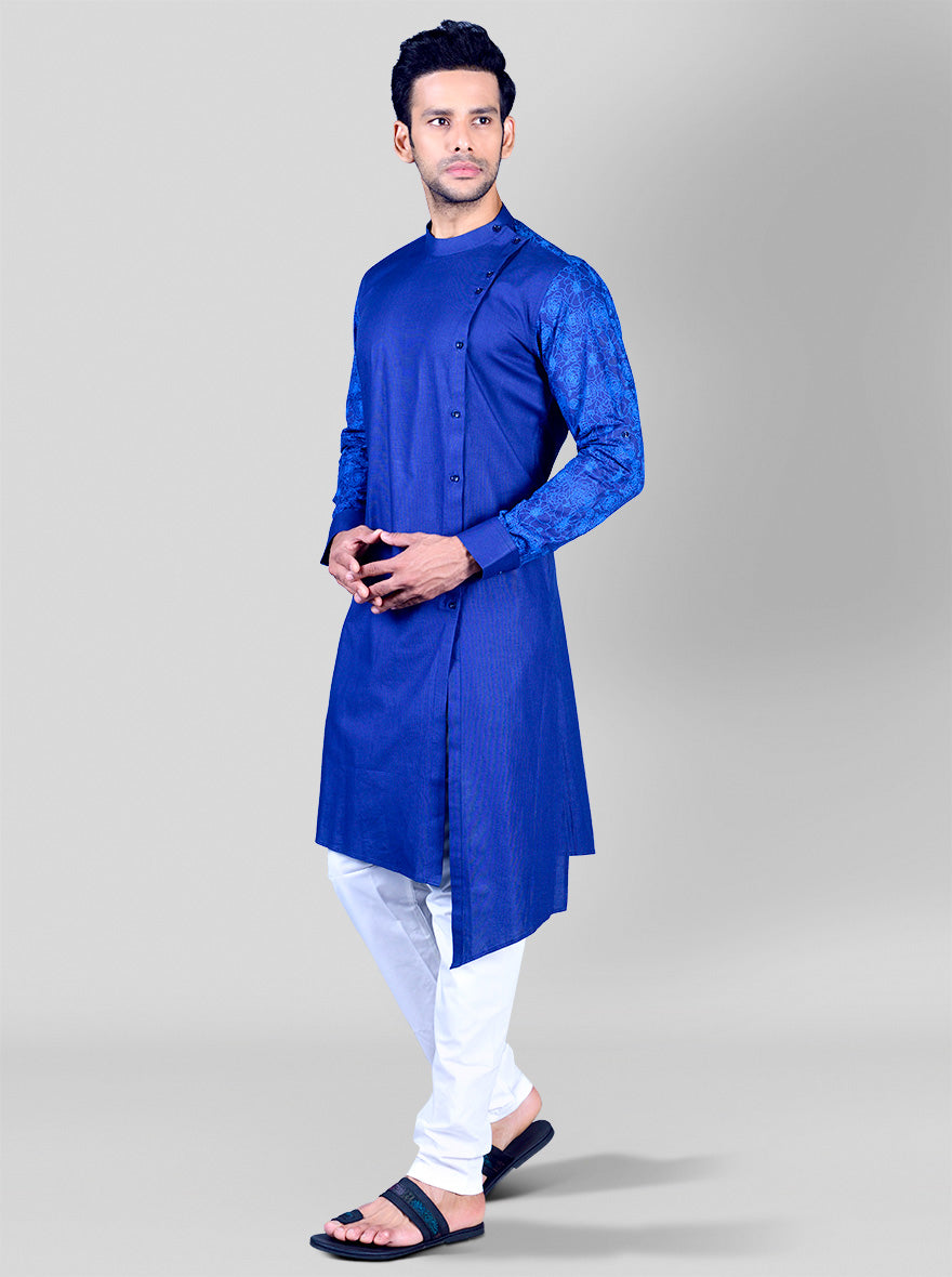 Navy Blue Kurta Set | Azania