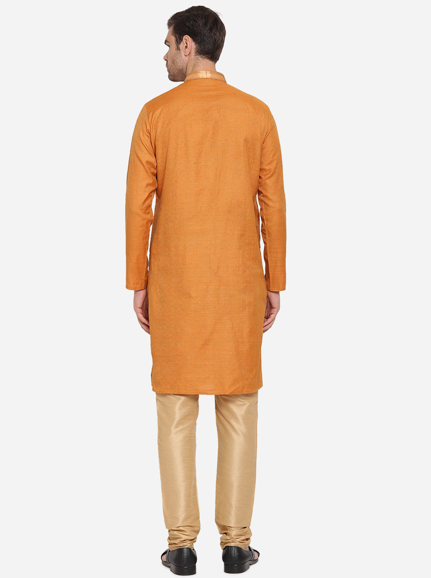 Orange Kurta Set | Azania