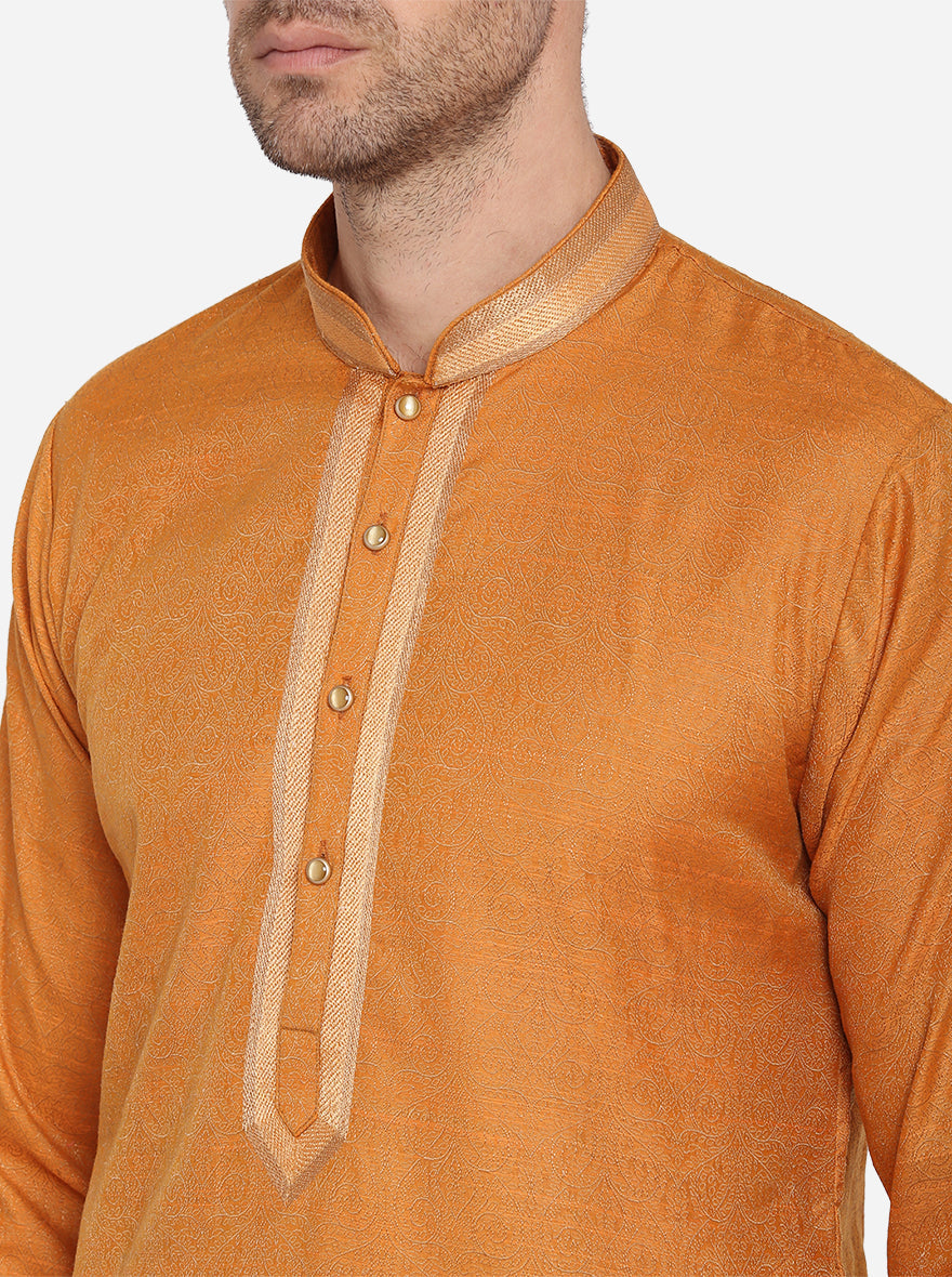 Orange Kurta Set | Azania