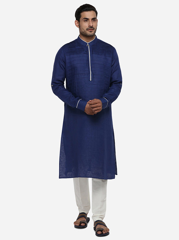 Navy Blue Kurta | Azania