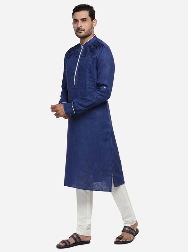 Navy Blue Kurta | Azania