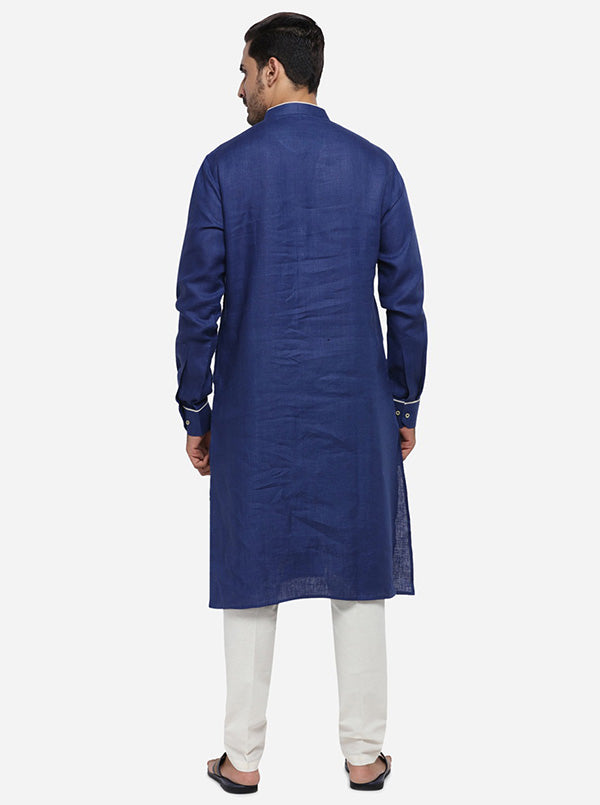 Navy Blue Kurta | Azania