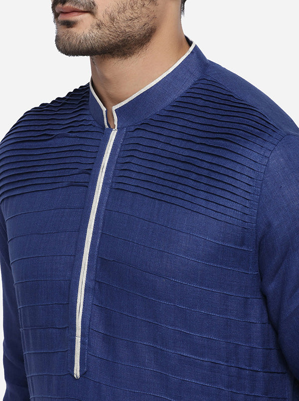 Navy Blue Kurta | Azania