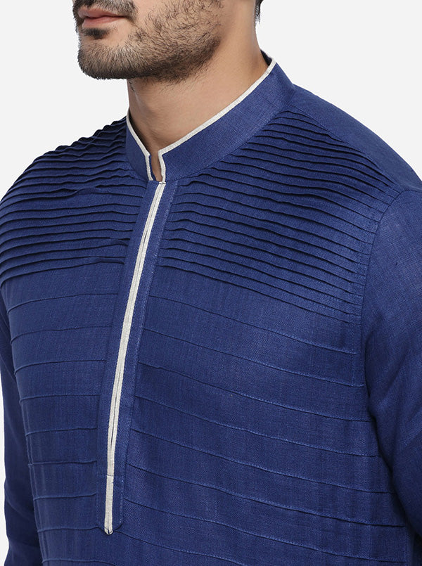 Navy Blue Kurta | Azania
