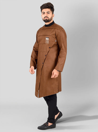 Coffee Brown Kurta | Azania