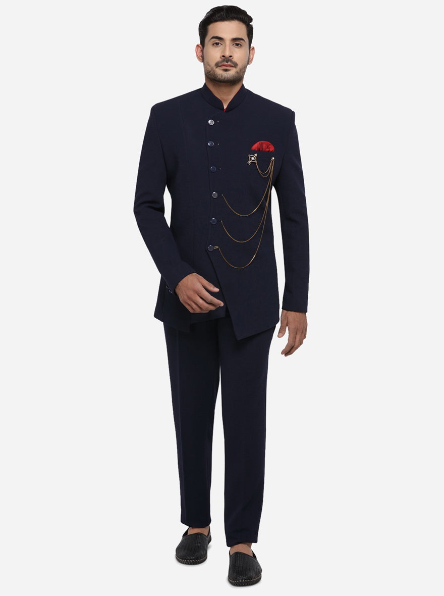 Deep Blue Jodhpuri Suit | JadeBlue