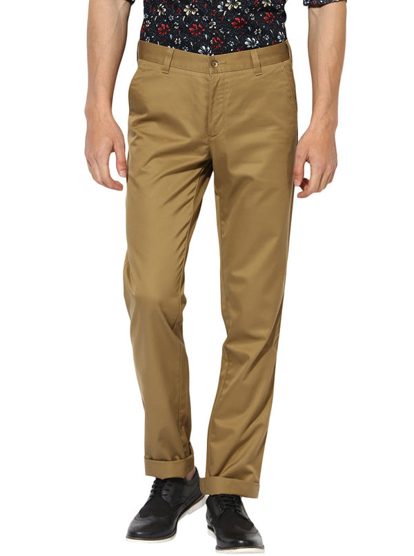 JadeBlue Khaki Casual Trouser