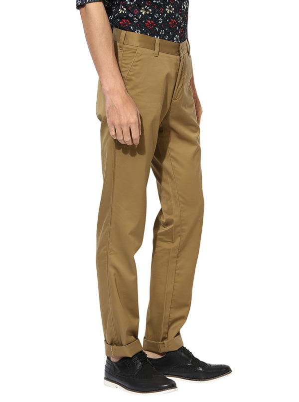 JadeBlue Khaki Casual Trouser