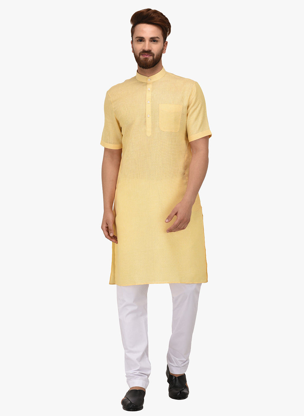 Yellow Modi Kurta