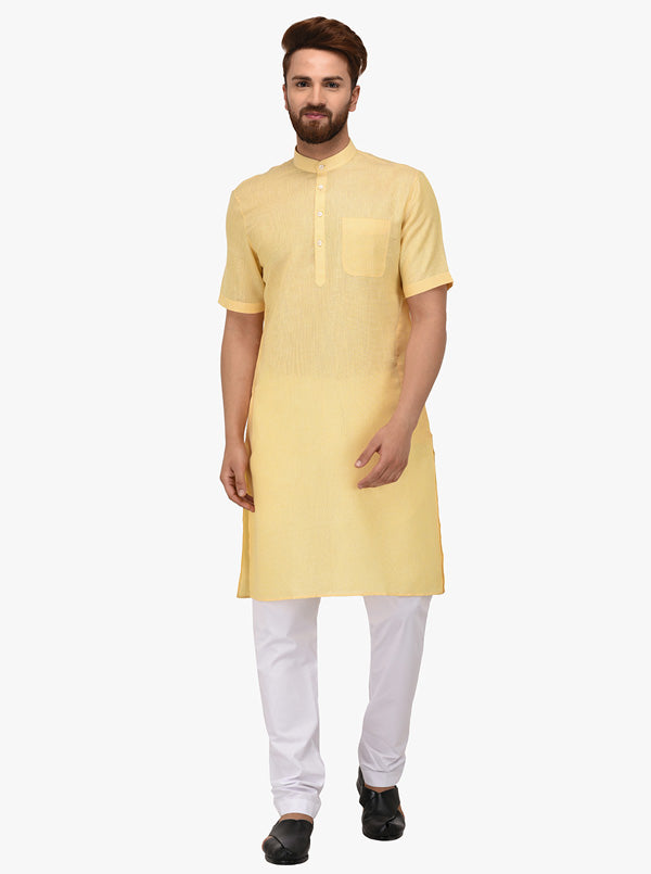 Yellow Modi Kurta