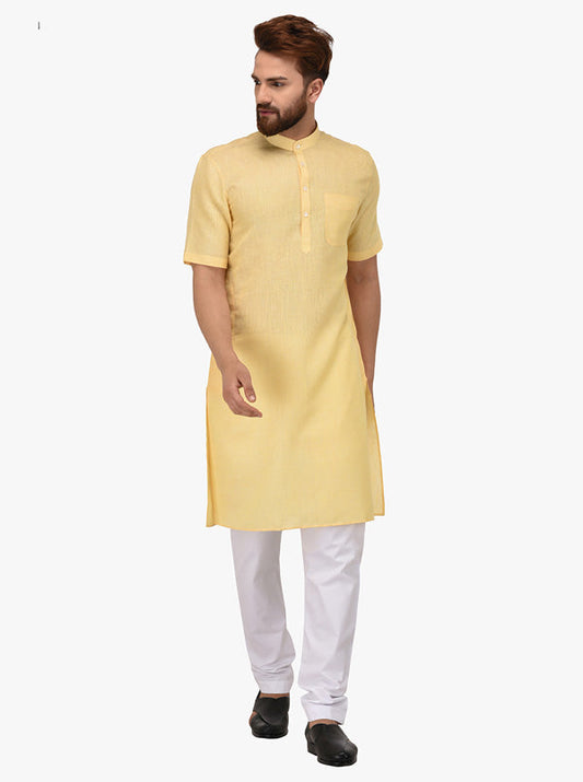 Yellow Modi Kurta