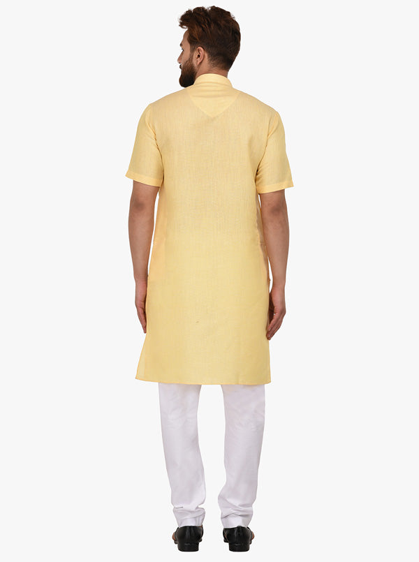 Yellow Modi Kurta